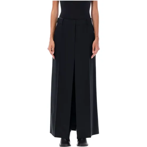 Maxi Skirt High Slit , female, Sizes: S, XS - Stella Mccartney - Modalova