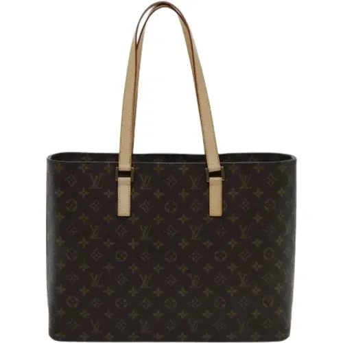 Pre-owned Tote Bags, female, , Size: ONE SIZE Pre-owned Canvas louis-vuitton-bags - Louis Vuitton Vintage - Modalova