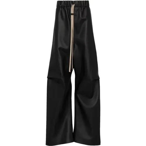 Wide Trousers, male, , Size: L Wide-Leg Pleat Pants - Fear Of God - Modalova