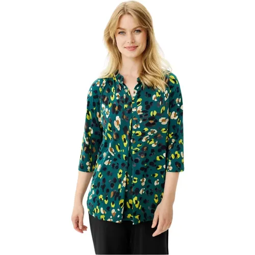 Maracol Blouse 3/4 Sleeve Green , female, Sizes: S, XL, M, L, 2XL - IN Front - Modalova