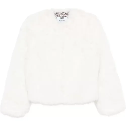 Faux Fur & Shearling Jackets, female, , Size: S Faux Fur Jacket - Blugirl - Modalova