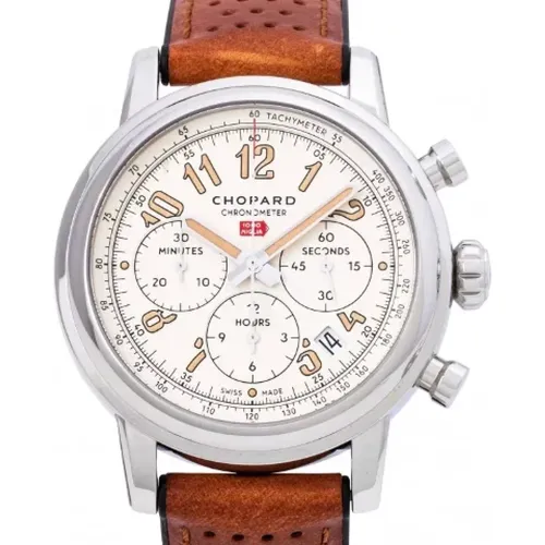 Pre-owned Watches, male, , Size: ONE SIZE Pre-owned Leather watches - Chopard Pre-owned - Modalova