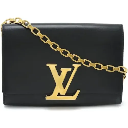 Pre-owned Leather louis-vuitton-bags , female, Sizes: ONE SIZE - Louis Vuitton Vintage - Modalova