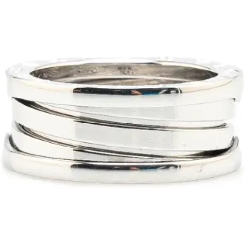 Pre-owned Jewellery, female, , Size: ONE SIZE Pre-owned White Gold rings - Bvlgari Vintage - Modalova