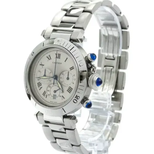 Pre-owned Watches, female, , Size: ONE SIZE Pre-owned Stainless Steel watches - Cartier Vintage - Modalova