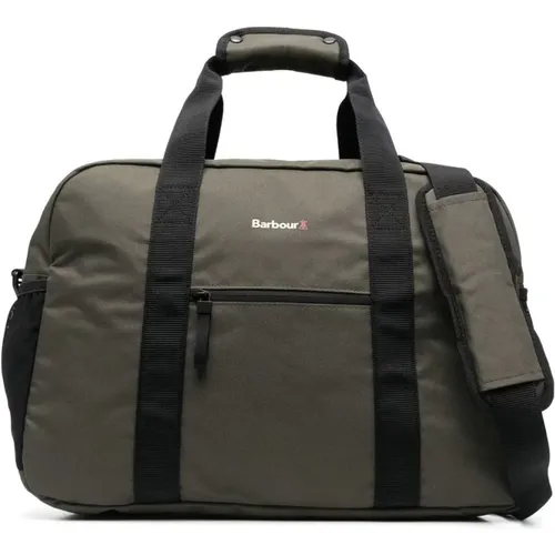Suitcases Green , male, Sizes: ONE SIZE - Barbour - Modalova