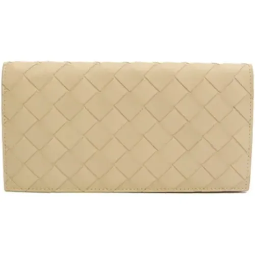 Pre-owned Wallets, female, , Size: ONE SIZE Pre-owned Leather wallets - Bottega Veneta Vintage - Modalova