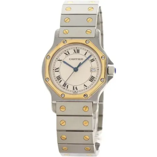 Pre-owned Watches, female, , Size: ONE SIZE Pre-owned Yellow Gold watches - Cartier Vintage - Modalova