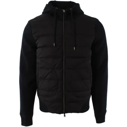 Wool Blend Winter Jacket for Men , male, Sizes: S - Herno - Modalova