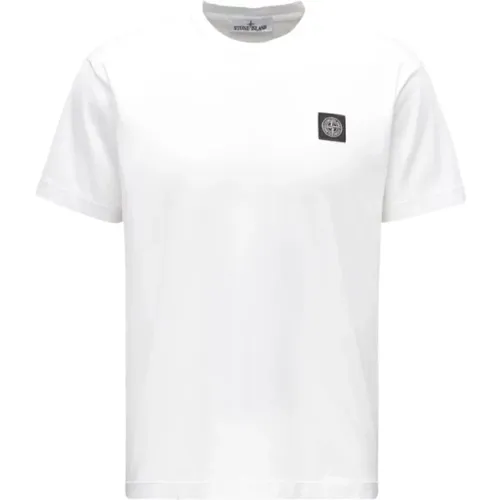 Cotton Jersey T-Shirt , male, Sizes: S, M, L - Stone Island - Modalova