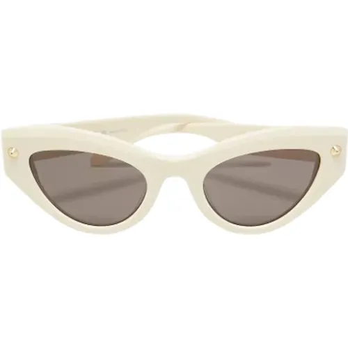 Pre-owned Acetate sunglasses , female, Sizes: ONE SIZE - Alexander McQueen Pre-owned - Modalova