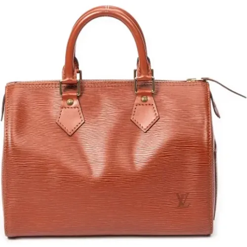 Pre-owned Leather handbags , female, Sizes: ONE SIZE - Louis Vuitton Vintage - Modalova