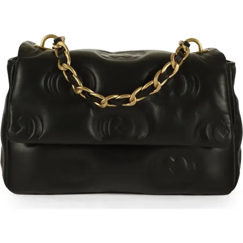 Medium Leather Handbag Stephy , female, Sizes: ONE SIZE - La Carrie - Modalova