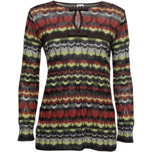 Pre-owned Knitwear & Sweatshirts, female, , Size: S Pre-owned Knit tops - Missoni Pre-owned - Modalova