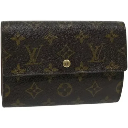 Pre-owned Coated canvas wallets , female, Sizes: ONE SIZE - Louis Vuitton Vintage - Modalova