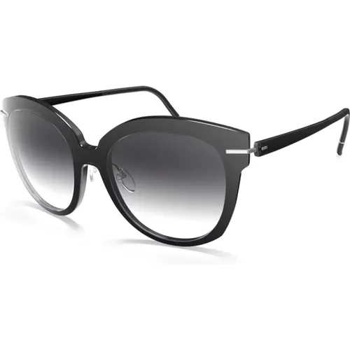 Infinity Collection Sonnenbrille Klassisch Grau - Silhouette - Modalova