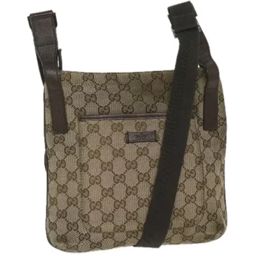 Pre-owned Canvas gucci-bags , female, Sizes: ONE SIZE - Gucci Vintage - Modalova