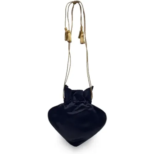 Pre-owned Canvas shoulder-bags , female, Sizes: ONE SIZE - Yves Saint Laurent Vintage - Modalova