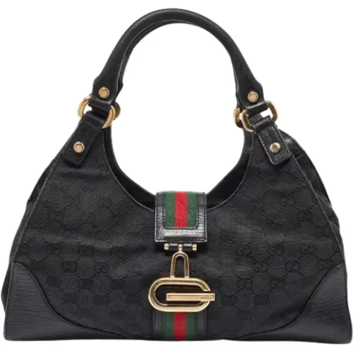 Pre-owned Handbags, female, , Size: ONE SIZE Pre-owned Canvas gucci-bags - Gucci Vintage - Modalova