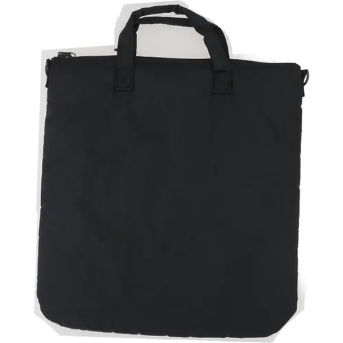 Nylon Tote Bag with Silver Hardware , male, Sizes: ONE SIZE - Comme des Garçons - Modalova