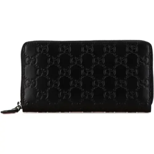 Pre-owned Leather wallets , female, Sizes: ONE SIZE - Gucci Vintage - Modalova