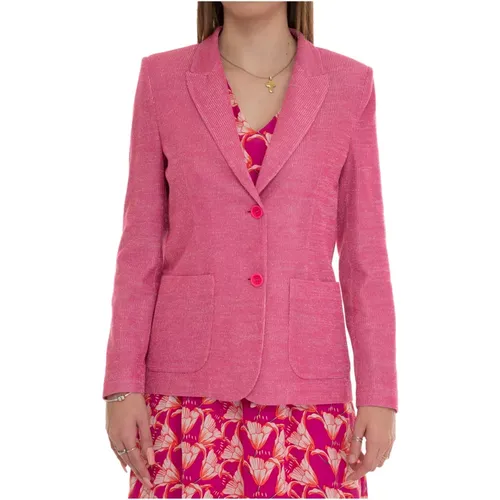 Jacket with 2 buttons , Damen, Größe: XL - Seventy - Modalova