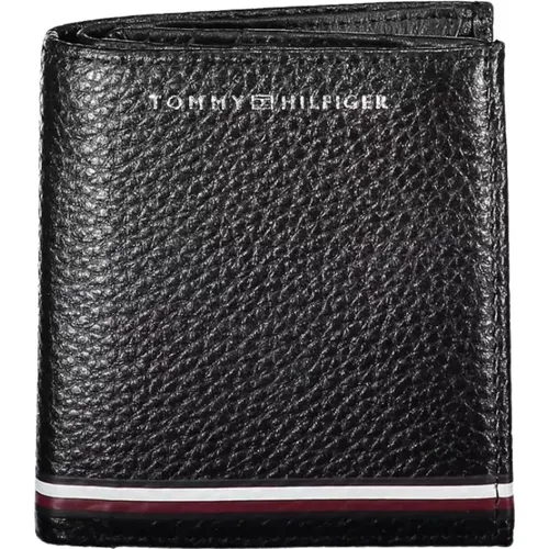 Wallets & Cardholders, male, , Size: ONE SIZE Leather Wallet - Tommy Hilfiger - Modalova