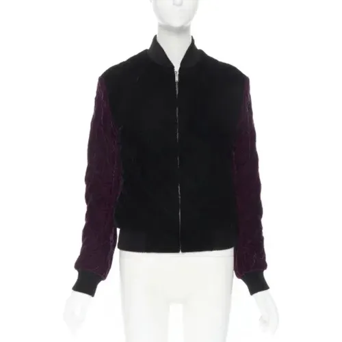 Pre-owned Velvet outerwear , female, Sizes: XS - Saint Laurent Vintage - Modalova