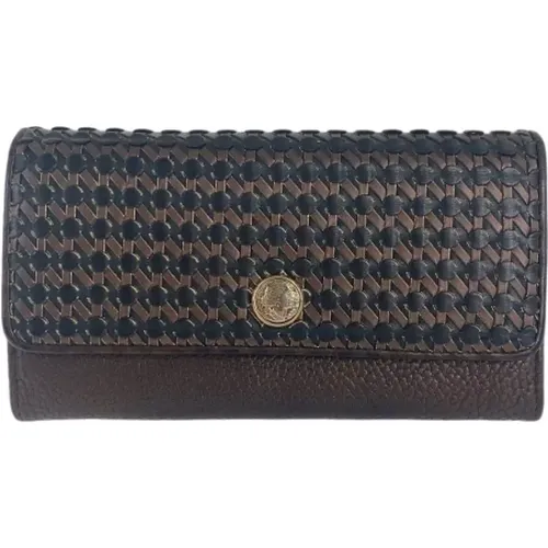 Pre-owned Wallets, female, , Size: ONE SIZE Pre-owned Leather wallets - Bvlgari Vintage - Modalova