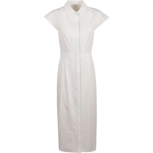 Shirt Dresses, female, , Size: S Shirt Dress - alexander mcqueen - Modalova