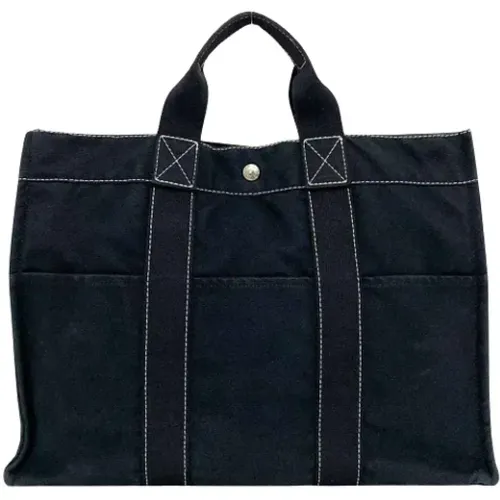 Pre-owned Tote Bags, female, , Size: ONE SIZE Pre-owned Canvas totes - Hermès Vintage - Modalova