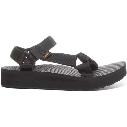 Geometric Vegan Sandals , female, Sizes: 3 UK, 8 UK, 6 UK, 7 UK - Teva - Modalova