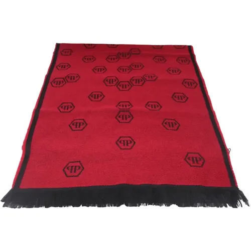 Winter Scarves, unisex, , Size: ONE SIZE Stylish Scarf for Men and Women - Philipp Plein - Modalova