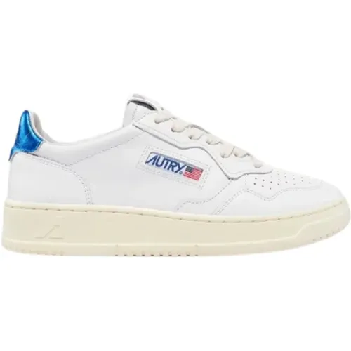 And Blue Medalist Low Sneakers , female, Sizes: 2 UK, 4 UK - Autry - Modalova