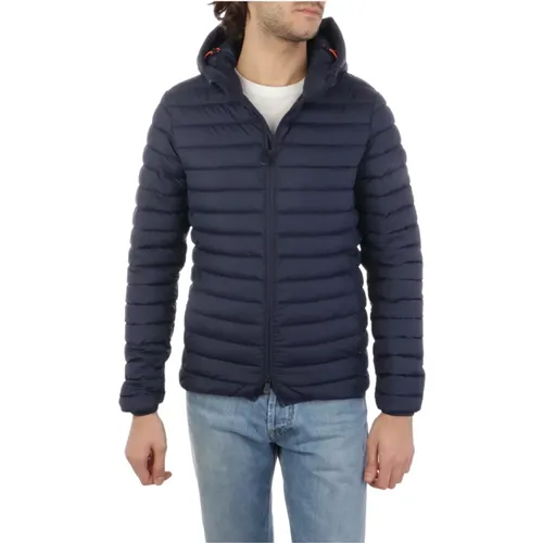 Luke Down Jacket , male, Sizes: M - Save The Duck - Modalova