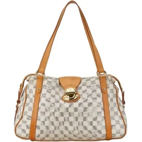 Pre-owned Weekend Bags, female, , Size: ONE SIZE Pre-owned Canvas louis-vuitton-bags - Louis Vuitton Vintage - Modalova