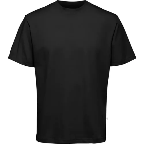 T-Shirts , Herren, Größe: S - Selected Homme - Modalova