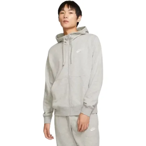 Zip-Sweater für Männer , Herren, Größe: L - Nike - Modalova