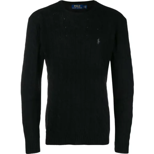 Luxury Cable Knit Sweater , male, Sizes: S, L, M - Ralph Lauren - Modalova