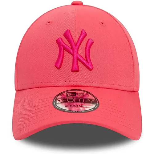 Yankees League Essential Fuchsia Cap Frauen , Damen, Größe: ONE Size - new era - Modalova