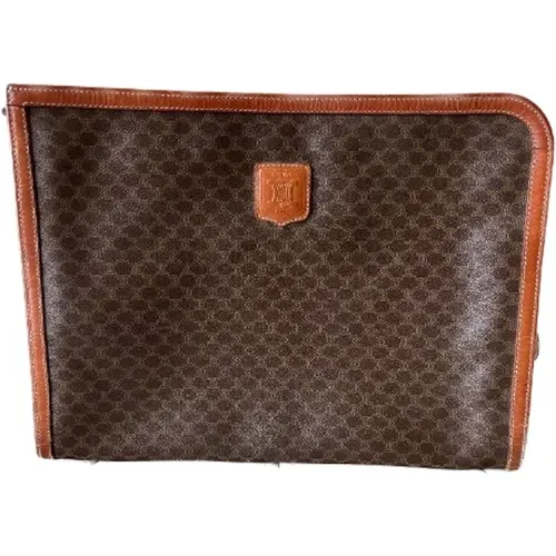 Pre-owned Clutches, female, , Size: ONE SIZE Pre-owned Leather celine-bags - Celine Vintage - Modalova