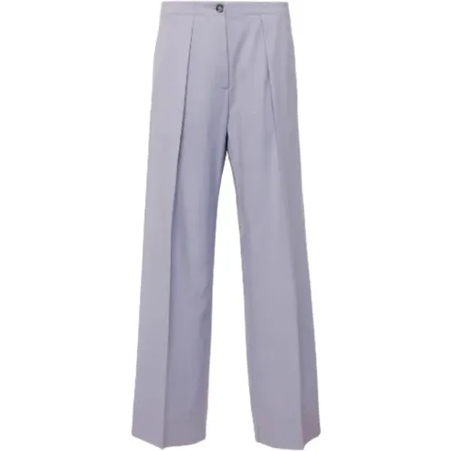 Hoch taillierte weite Hosen , Damen, Größe: S - Acne Studios - Modalova