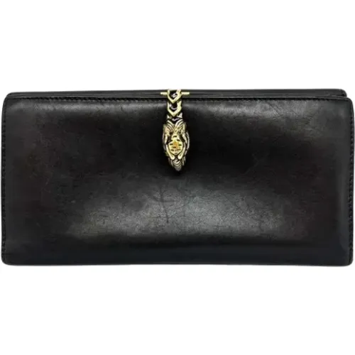 Pre-owned Wallets, female, , Size: ONE SIZE Pre-owned Leather wallets - Gucci Vintage - Modalova