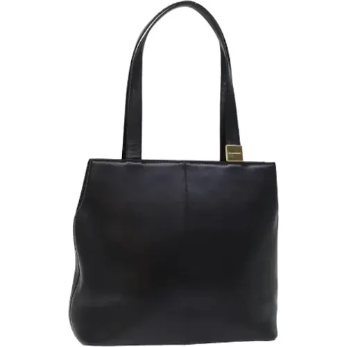 Pre-owned Tote Bags, female, , Size: ONE SIZE Pre-owned Leather shoulder-bags - Burberry Vintage - Modalova