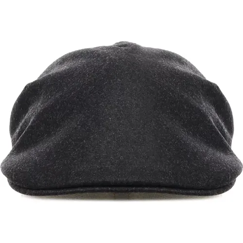 Hats, unisex, , Size: 59 CM Wool Blend Front Visor Hat - Borsalino - Modalova