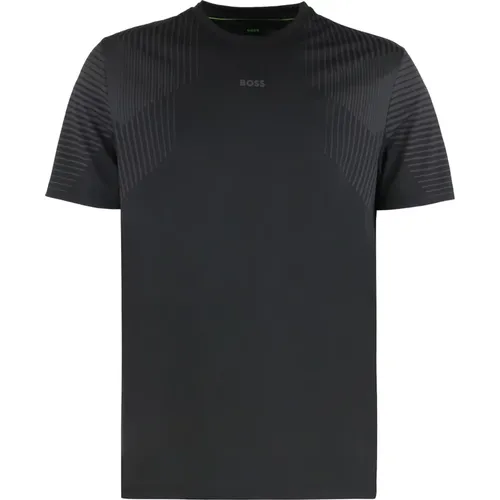 Training T-Shirts, male, , Size: 2XL Slim Fit Crew Neck T-Shirt - HUGO - Modalova