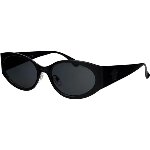 Stylish Sunglasses with Model 0Ve2263 , female, Sizes: 56 MM - Versace - Modalova