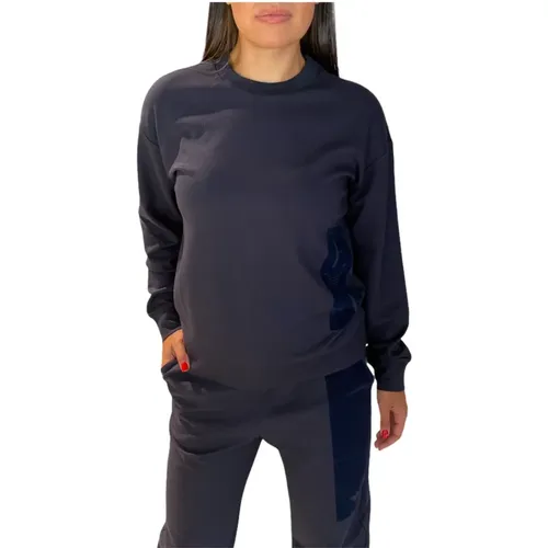 Stylish Women`s Sweatshirt , female, Sizes: S - Emporio Armani - Modalova