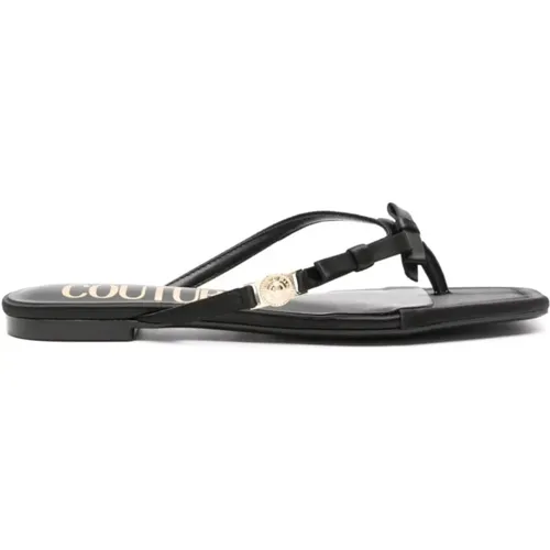 Flip Flops, female, , Size: 7 US Sandals with Millie Design 87 - Versace Jeans Couture - Modalova