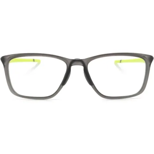 Glasses, male, , Size: 55 MM Stylish Optical Frame for Everyday Use - Oakley - Modalova